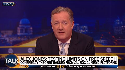 Piers Morgan Challenges Alex Jones