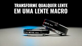 Como transformar QUALQUER LENTE em uma LENTE MACRO [Tubo de Extensão]