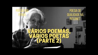 Poesia que Pensa − VÁRIOS POEMAS, VÁRIOS POETAS (Parte 2)