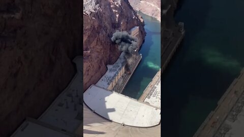 Explosion on Hoover Dam