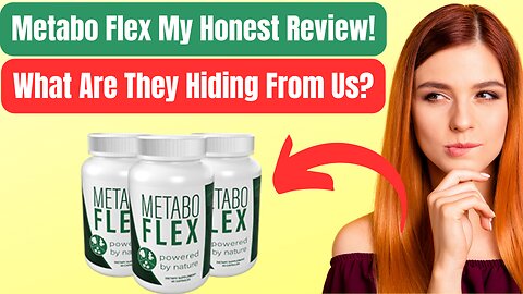 Metabo Flex Review 2023 : A Natural Weight Loss Supplement (Watch Now)