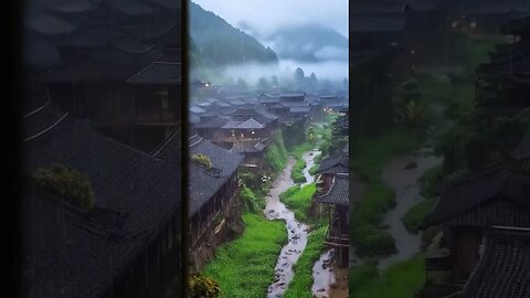 震撼·雨声助眠冥想：下雨声帮助你缓解压力，提高工作效率、促进深度冥想，治愈失眠问题#BGM#shorts #sleepmusic #shortsvideo #rainsounds #sleep