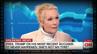 FLASHBACK - In 2019, Donald Trump Accuser E. Jean Carroll called rape "sexy" on CNN