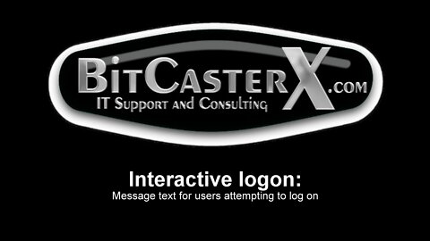 IT Best Practice Interactive logon