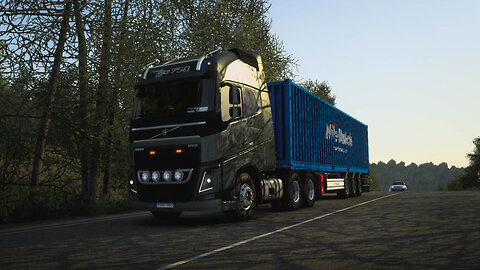 ETS2 | Volvo FH16 750 | Skopje MK to Skopje MK | Box Container SC 24t