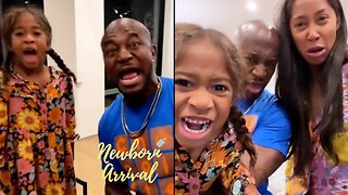 Taye Diggs & Apryl Jones Lip Sync With Daughter Amei Before Dinner! 🎤