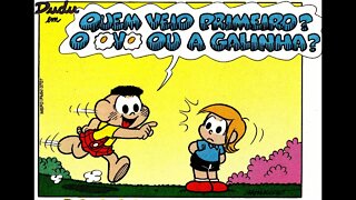 Dudu em-Quem veio primeiro, o ovo ou a galinha? | Gibis do Rapha 2