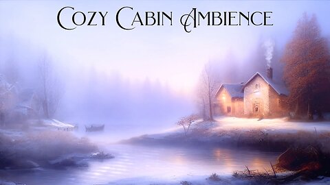 Relax By The Crackling Fireplace In This Cozy Cabin Ambience, Cozy Cain #cozycabin #cozyfireplace