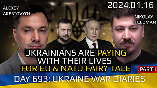 War in Ukraine, Day 693 pt1: Ukrainians Paying with Their Lives for the Fairy Tale of EU and NATO?