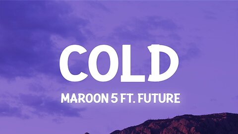 Cold - Maroon 5 ft. Future ( S P E E D / U P + R E V E R B+ anime )