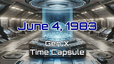 June 4th 1983 Gen X Time Capsule