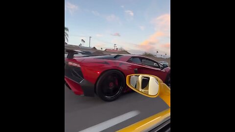 Really Loud Lamborghini Downshift