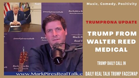 Donald Trump on Coronavirus Infection from Walter Reed.. Real Talk daily Trump Call!