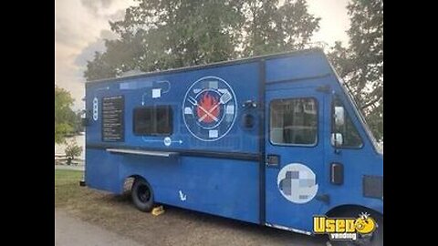 Used 22' Chevy P30 Mobile Kitchen Step Van with Pro-Fire System for Sale in Pennsylvania!