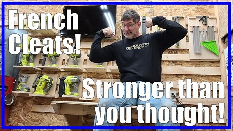 How MUCH weight can they take? | French Cleat Strength TEST! | 2020/11