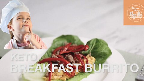 KETO Breakfast Burrito