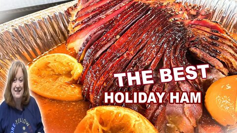 The Best Citrus Glazed HOLIDAY HAM | How To Bake a Spiral Bone-In Ham Recipe