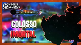 ELE TANKA MUITO E COM ESSE SUPORTE É IMORTAL | Mobile Legends