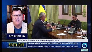 PressTV War In Ukraine Rare Interview | Scott Ritter (USA) Versus Olena Tregub (Kiev)