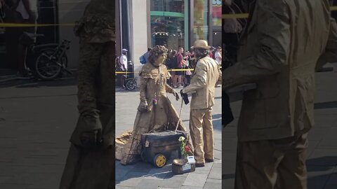 The s..t statue #LeicesterSquare