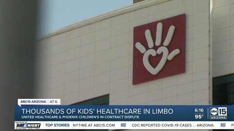 Contract negotiations puts thousands of Phoenix children's healthcare at risk