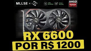 🚨 URGENTE!!! RX 6600 DE R$1200 DO ALIEXPRESS!!! FUNCIONA NO HACKINTOSH? SAIBA TUDO ANTES DE COMPRAR