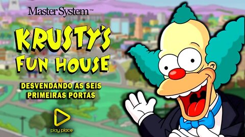 Krusty' Fun House - Master System / The six firsts doors