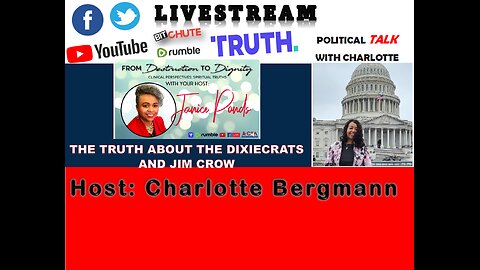 JOIN POLITICAL TALK WITH CHARLOTTE - THE TRUTH ABOUT JIM CROW