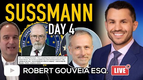 Sussmann Trial Day 4: Jim Baker and Marc Elias Part 2