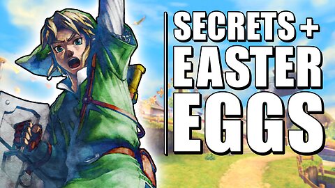 Skyward Sword Easter Eggs and Secrets!!