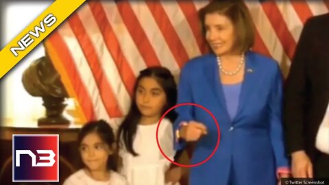 Nancy Pelosi SPOTTED Doing Gross Thing To This Little Girl At Swearing In Of Mayra Flores
