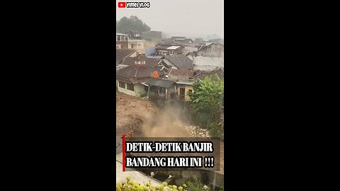 Today's Bandung Bandang Floods' Captured on camera !!