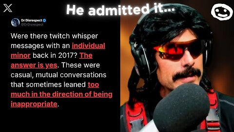 The end of Dr Disrespect... | loses sponsors, quits streaming, fired from Midnight Society