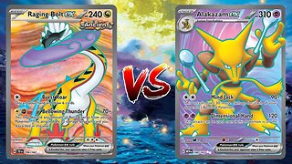 Pokemon TCG Live Raging Bolt EX Claydol VS Alakazam EX Xatu!!