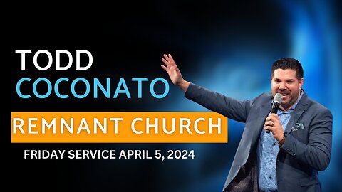 TODD COCONATO | THE SIGNIFICANCE OF OBEDIENCE (FRIDAY SERVICE APRIL 5, 2024))