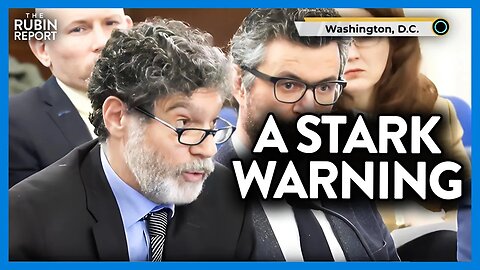 Dr. Bret Weinstein Issues a Dire Warning to Senate Panel - Dave Rubin