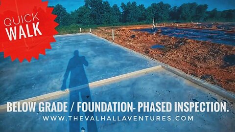 Phased Foundation inspections are vital to the longevity of your investment. Lets talk about it.