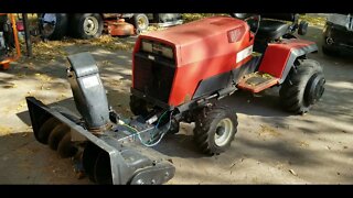 Simplicity Sunstar Snowthrower Electric Chute Wiring