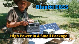 Bluetti EB55 Portable power Station - Great Features!