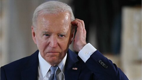 Joe Biden struggles to enter an SUV following fundraiser event
