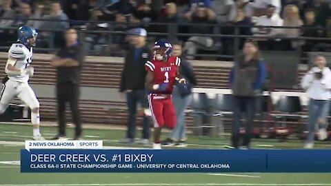 Bixby throttles Deer Creek for record-breaking win in state title game