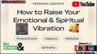 Why We Tell Y'all To Raise Your Vibration... #VishusTv 📺