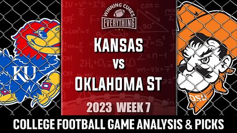 Kansas vs Oklahoma State Picks & Prediction Against the Spread 2023 College Football Analysis