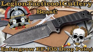 Testing the Eafengrow EF-135 Drop Point Fixed Blade! #knife #bushcraft #edc #fixedblade #hiking