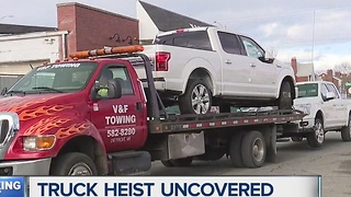 Truck heist uncovered