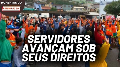 COMCAP e servidores em greve em SC | Momentos