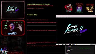 Z80 'ChibiFighter' - Lesson CF9 - Amstrad CPC Tile & Interrupt code