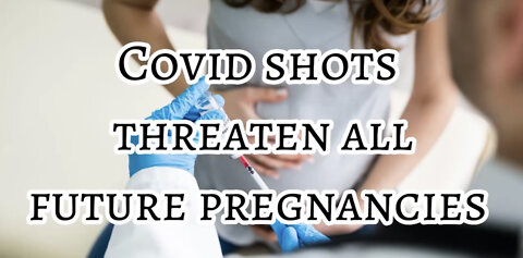 Spike Proteins in Covid Injections Compromise Not Only Current but ALL Future Pregnancies