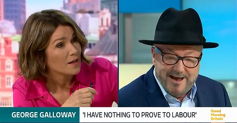 ►🚨▶◾️⚡️⚡️🇮🇱⚔️🇵🇸🇬🇧 UTTER CONTEMPT in the eyes of Susanna Reid @ MP George Galloway!
