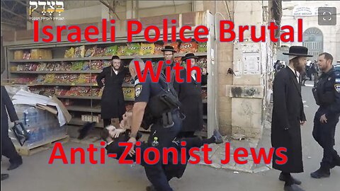 Anti-Zionist Jews are Suppressed in their own Country